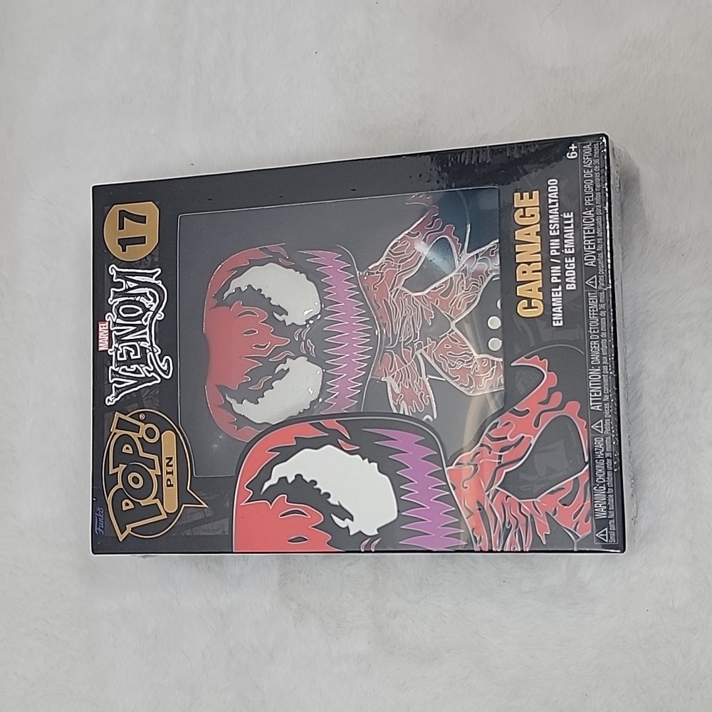 Funko Pop Pin Marvel Venom Carnage #17